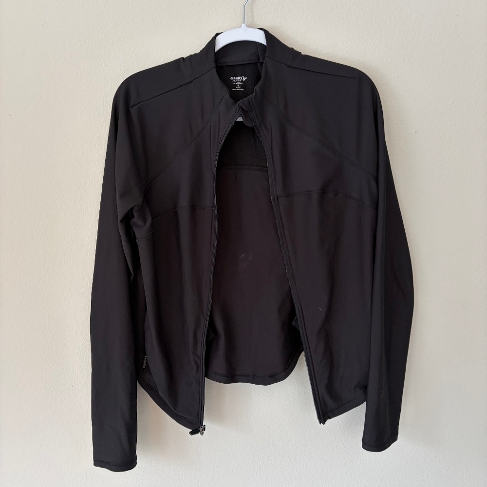 Black Active Jacket | Old Navy